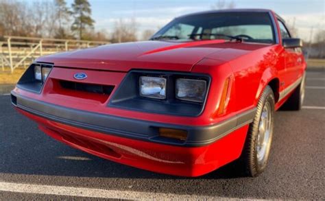 Clean Manual Coupe 1986 Ford Mustang Lx Barn Finds