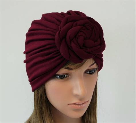 Women S Turban Hat Front Knotted Turban Elegant Head Wear Viscose