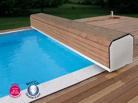 Volet automatique de sécurité Abriblue BANC SURF SYSTEM pour piscine