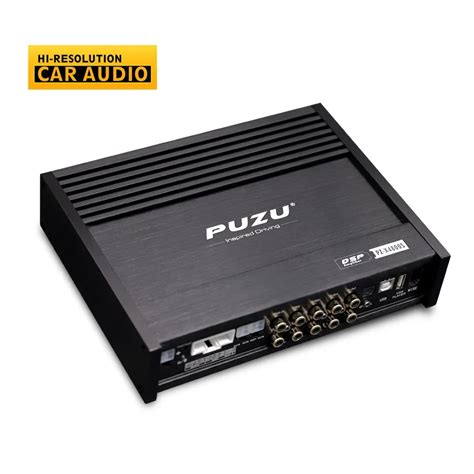 PUZU PZ X4800S 6core 32bit 8CH With Power Car Audio DSP Digital Signal