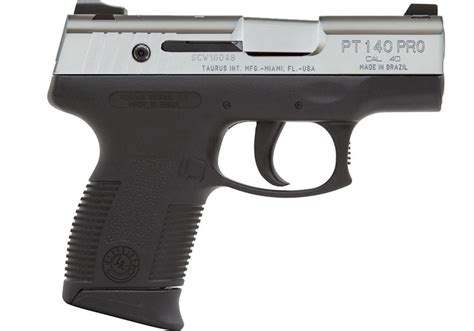 Taurus Millennium PT 140 40 S W Stainless Steel Pistol Sportsman S