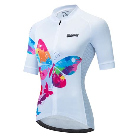 Cycling Clothing 2023 VENDULL Women Cycling Jersey Tops Summer Racing