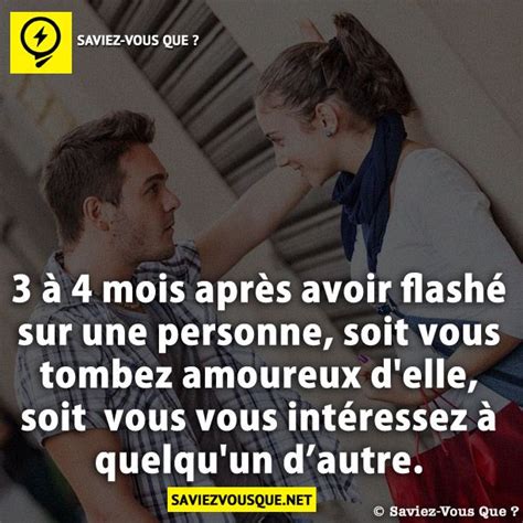 Mois Apr S Avoir Flash Sur Une Personne Soit Vous Tombez