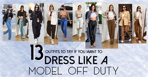 13 Outfits To Copy If You Want To Dress Like A Model In 2021 Gabrielle Arruda