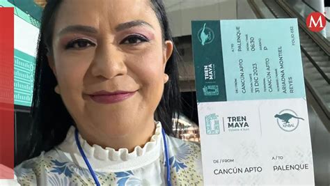 Secretaria De Bienestar Ariadna Montiel Viaja En El Tren Maya Grupo