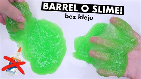 Testuję przepis na slime bez kleju YouTube