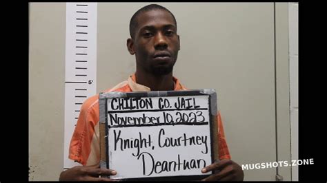 Knight Courtney Deantuan Chilton County Mugshots Zone