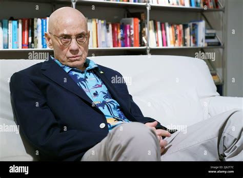 Madrid Spain - 27 Apr 2022, American writer James Ellroy poses during ...