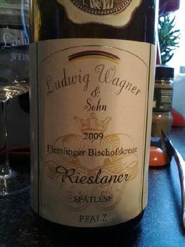 Ludwig Wagner Sohn Flemlinger Bischofskreuz Rieslaner Spatlese