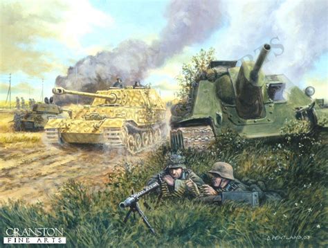 The Battle For Ponyri Station Kursk 9th July 1943 By David Pentland