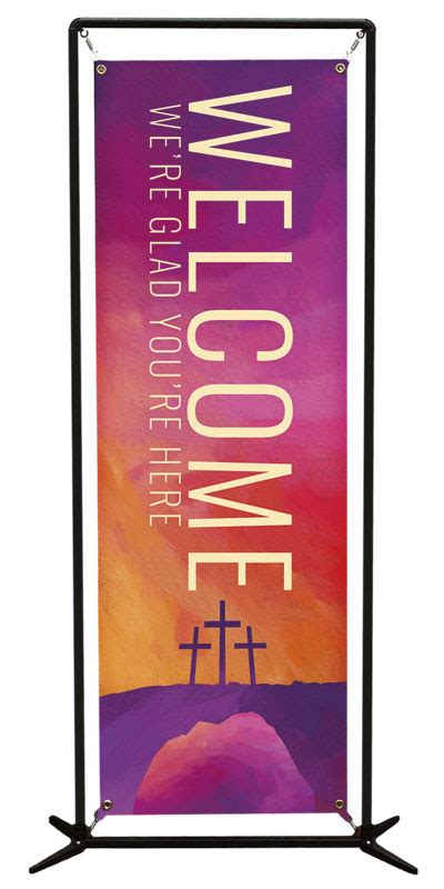 Calvary Paint Welcome Banner Church Banners Outreach Marketing