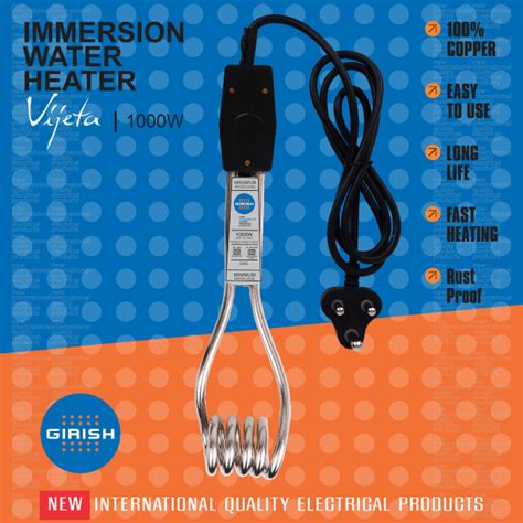 1000w Immersion Water Heater Vijeta