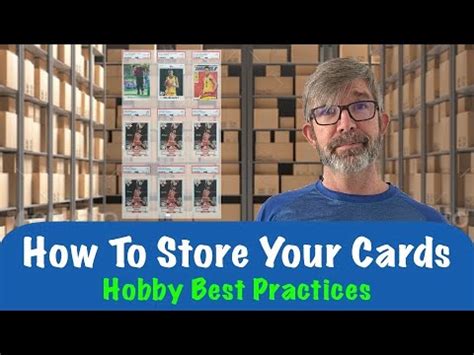 A Hobby Must How To Store And Organize Your Sports Card Collection