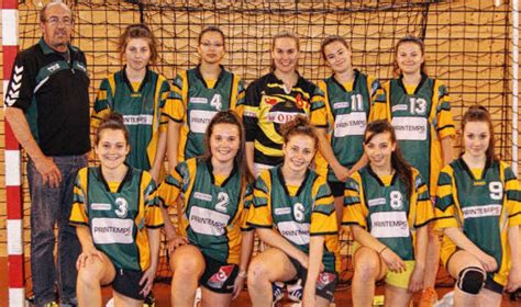 Locmaria Plouzan Handball Belles Prestations Des Filles Le T L Gramme