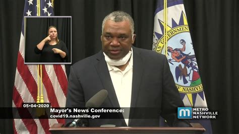 050420 Mayor John Cooper News Conference Youtube