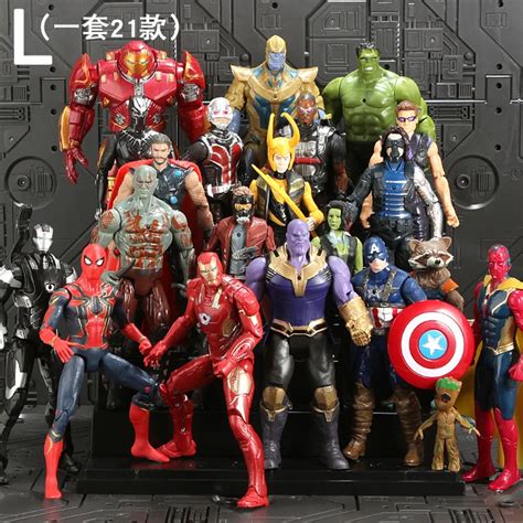 Wholesale 21pcs/set Marvel Avengers Guardians of the Galaxy Super Hero ...