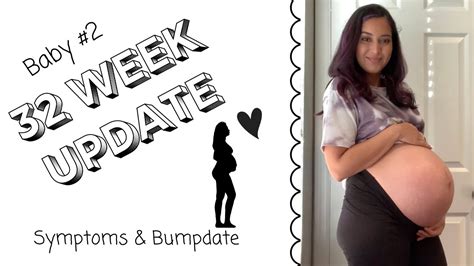 Week Pregnancy Update W Baby Symptoms Bumpdate Youtube