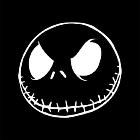 399 Nightmare Before Christmas Jack Skellington Vinyl Decal Car