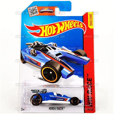 Hot Wheels Honda Racer Blue Track Aces Hw Race