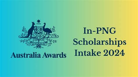 Australia Awards In Png Scholarships Intake Education News Png