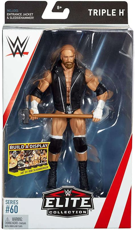 WWE Wrestling Elite Collection Series 60 Triple H 7 Action Figure ...