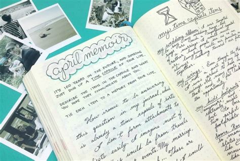 Monthly Memoir Prompts: Unlock Your Past Through Journaling | Page Flutter