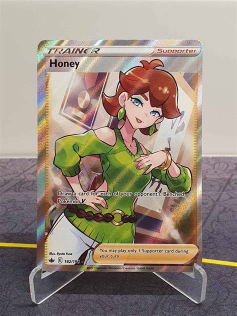 Honey Ultra Rare Full Art Trainer C K P P Tradera