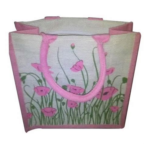 Zipper Printed Jute Bag Capacity 2 Kg At Rs 55 Piece In Kolkata Id