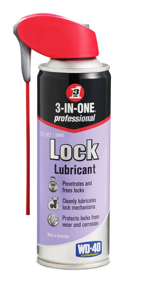 WD-40 3 in 1 Lock Lubricant 150g Smart Straw - WD40