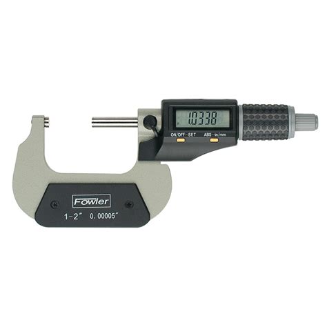 54 870 002 0 Fowler Xtra Value II Electronic Micrometer 1 2 25 50mm