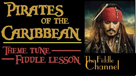 Pirates Of The Caribbean Fiddle Tutorial Youtube