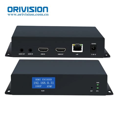 Orivision H Hevc Hdmi Video Encoder Iptv Oled Srt Rtsp Rtmp Live