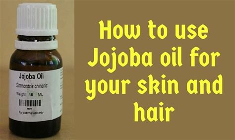 Jojoba Oil Uses For Skin And Hair Slick Wellness