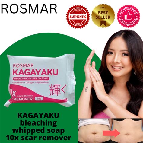 Original Kagayaku By Rosmar Bleaching Soap X Scar Remove Whitening