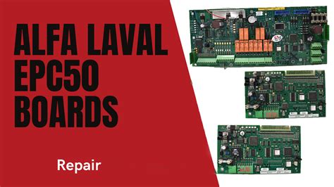 Alfa Laval EPC50 Boards 3 Repair Kassidiaris