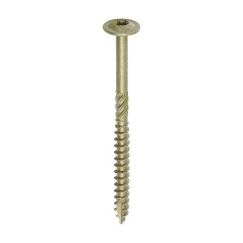 Timco Timber Frame Construction And Landscaping Screws Wafer Exterior Green Organic