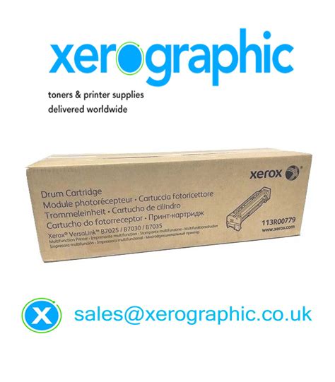 Xerox Versalink B7025 B7030 B7035 Genuine Black Drum Cartridge 113r00779 113r779