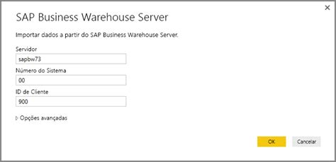 Utilizar O Conector Sap Business Warehouse Bw No Power Bi Desktop