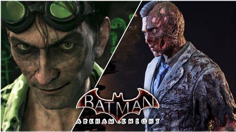 El Acertijo Y Caras En Dificultad Plus Platinando Batman Arkham