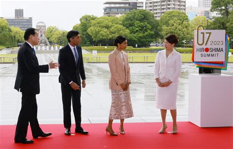 G7 Hiroshima Summit First Day Events Held At The Hiroshima Peace