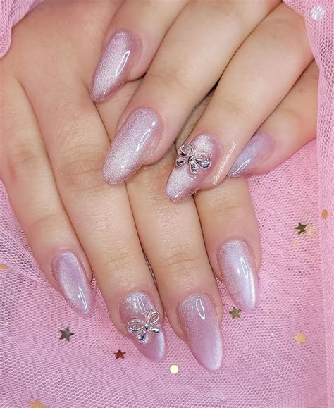 SAKURA MANICURISTA On Instagram Cat Eye Coquette Pearl