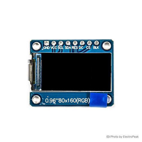 0 96 Inch 80x160 IPS LCD Display Module SPI Interface