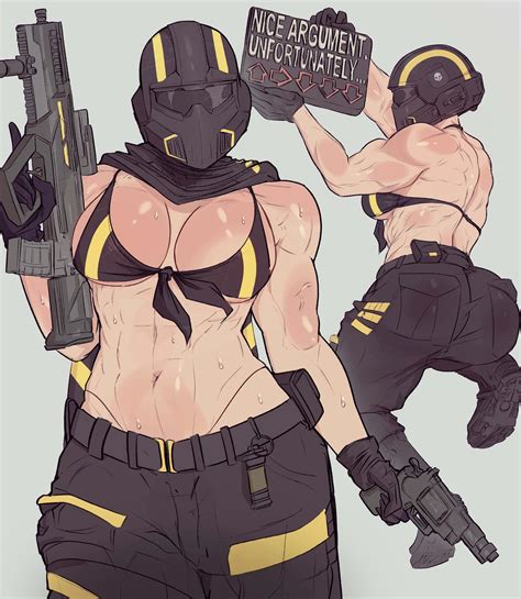 Rule 34 1girls Abs Athletic Female Breasts Dat Ass G String Helldiver Helldivers Helldivers