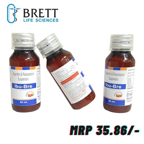 Ibuprofen Paracetamol Suspension 60ml At ₹ 3586bottle In Chandigarh
