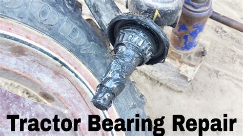 New Holland Tractor Front Wheel Bearing Repair Youtube