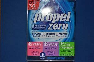 Propel Zero "On the Go" Drink Mix Packets ** Water Enhancers ~~~~ Sugar ...