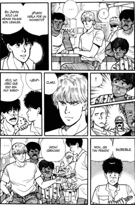 Banana Fish Panel Manga Fish Anime