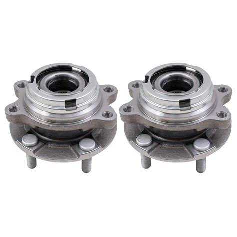 Front Wheel Bearing Hub Assembly Set Of 2 Driver And Passenger Side