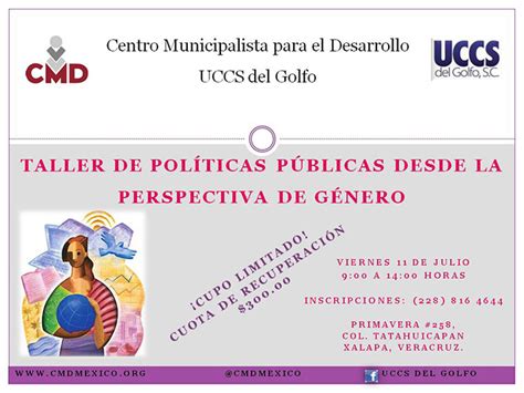 Taller De Políticas Públicas Desde La Perspectiva De Género Cmd