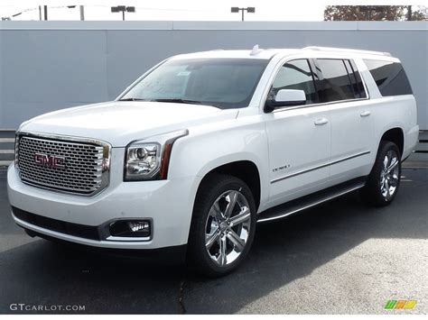 2017 White Frost Tricoat Gmc Yukon Xl Denali 4wd 116898897 Gtcarlot